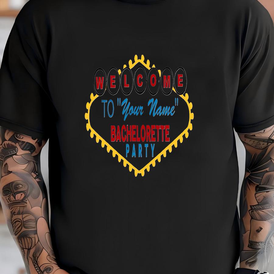 Custom Las Vegas Sign Bachelorette Trucker Hats // // Mesh Bach // Foam Trucker Hats T-shirt