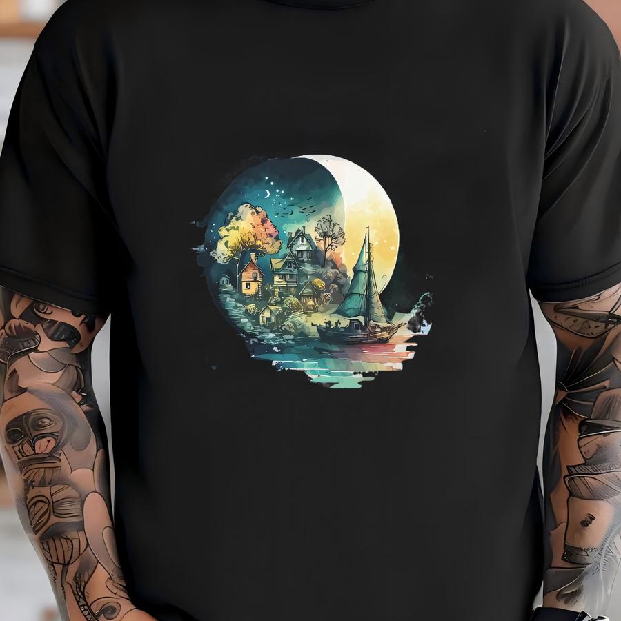 Saint Francis De S Hoodie: Catholic Sailboat Graphic Tee T-shirt