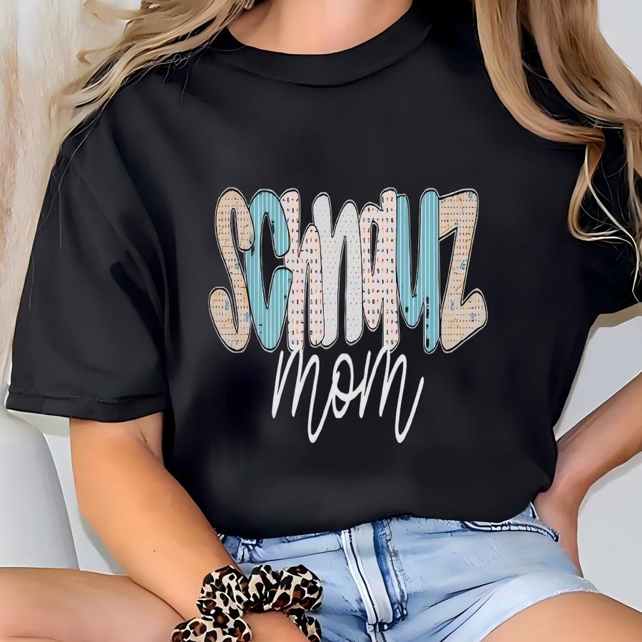 Schnauz Mom Shirt, Mini Schnauzer Shirt, Dog Mom Tee, Cute Pet Lover Shirt, Dog Mom Gift, Dog Lover Shirt, Dog Owner Tee T-shirt