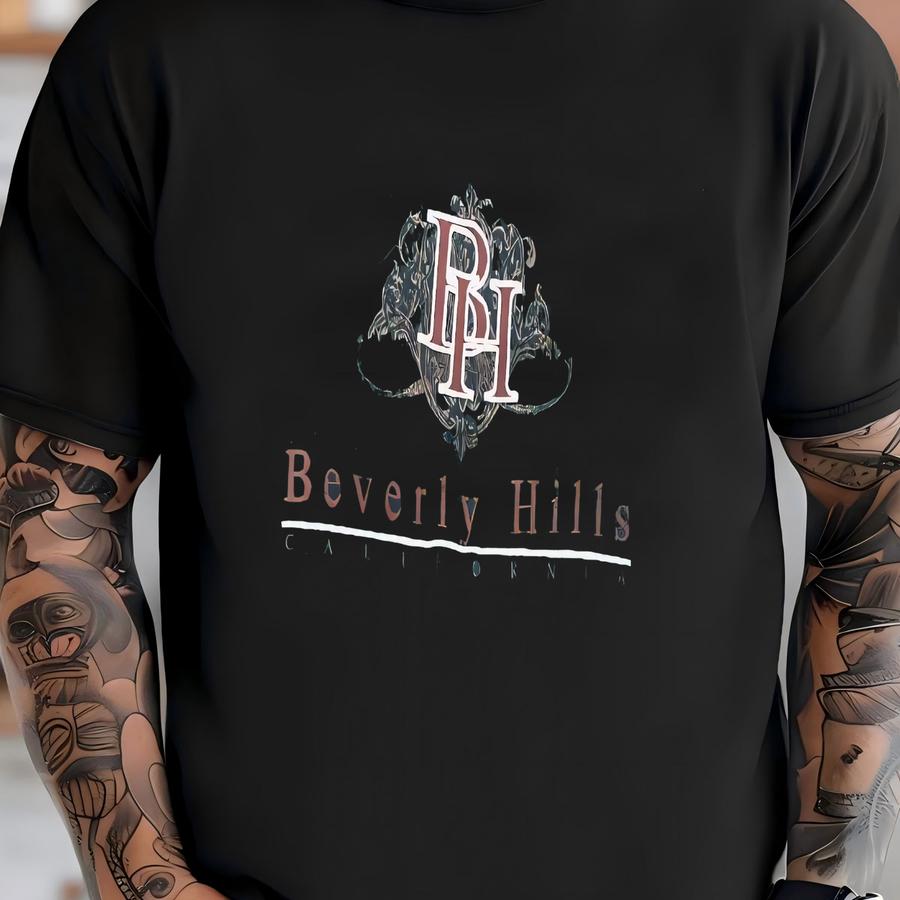 Women’s Vintage 90s Beverly Hills Sweatshirt Large Crewneck T-shirt