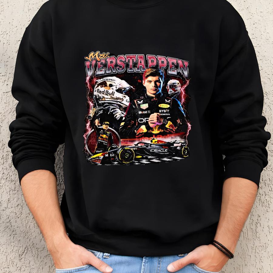 Vintage 90s Max Verstappen Shirt Homage Retro Classic Graphic Tee Bootleg Bestseller Unisex Sport Sweatshirt Gift Sweatshirt Vintage 90s Max Verstappen Shirt Homage Retro Classic Graphic Tee Bootleg Bestseller Unisex Sport Sweatshirt Gift Sweatshirt