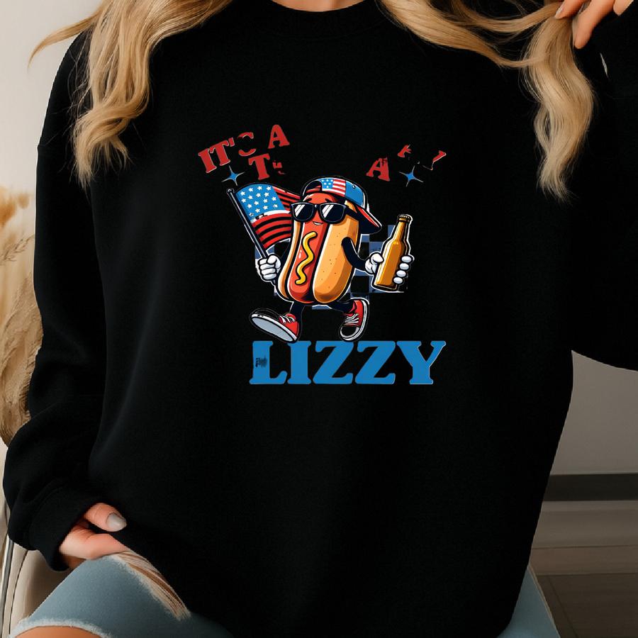 It's A Bad Day To Be A Glizzy Shirt, Makes Me Want A Hot Dog Real Bad Shirt, Independence Day Tee, Funny 4th July Shirt, Hot Dog Lover Shirt Sweatshirt