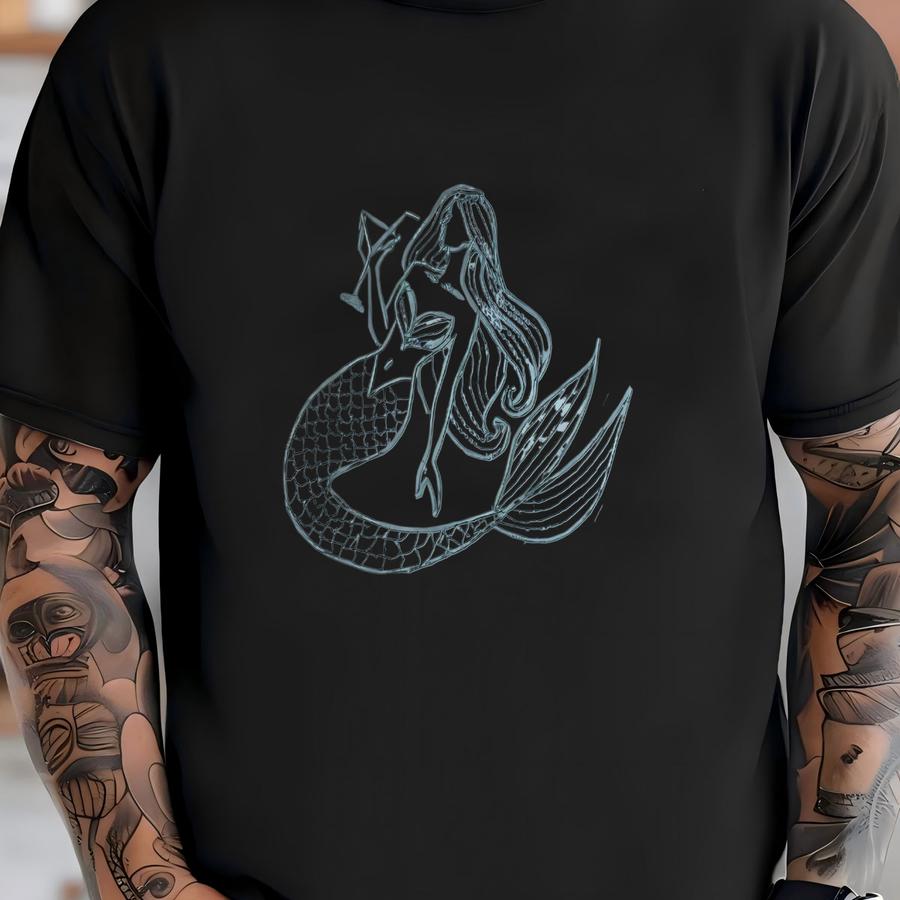 Mermaid Hoodie: Summer Tee T-shirt