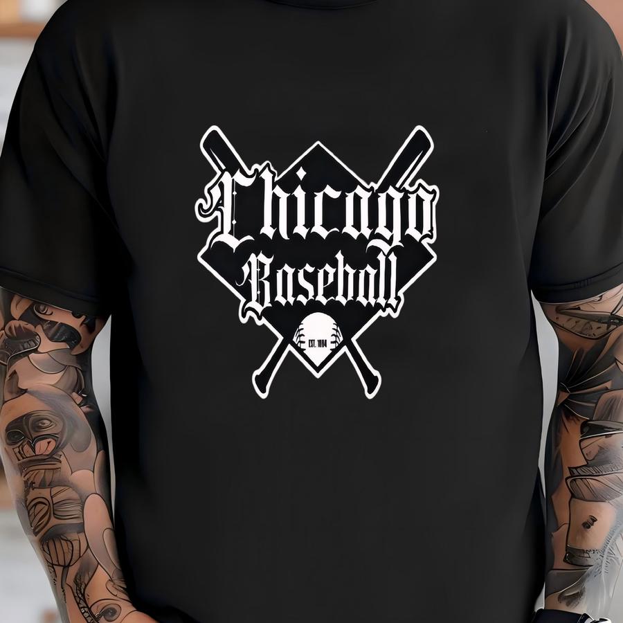 Vintage Chicago Baseball Hoodie: Retro Sports Fan Apparel T-shirt
