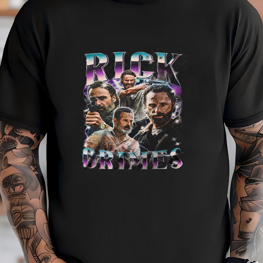 Rick Grimes Ready And Custom Hoodie ,shirt Vintage Tee Unisex Adult And Youth Tee Vintage Crewneck Best Seller Long Sve And Hoodie T-shirt