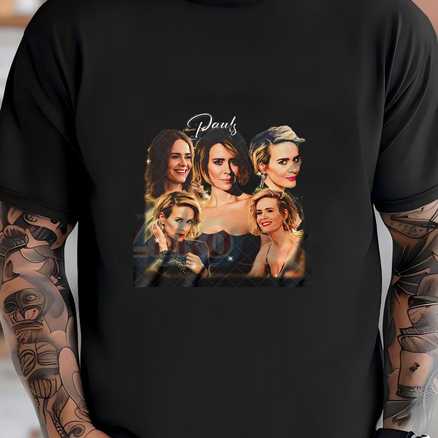 Sarah Paulson Ready And Custom Hoodie ,shirt Vintage Tee Unisex Adult And Youth Tee Vintage Crewneck Best Seller Long Sve And Hoodie T-shirt