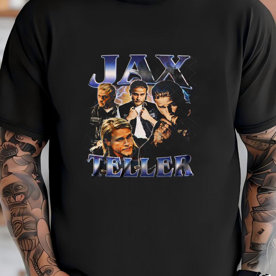 Jax Teller Ready And Custom Hoodie ,shirt Vintage Tee Unisex Adult And Youth Tee Vintage Crewneck Best Seller Long Sve Hoodie T-shirt