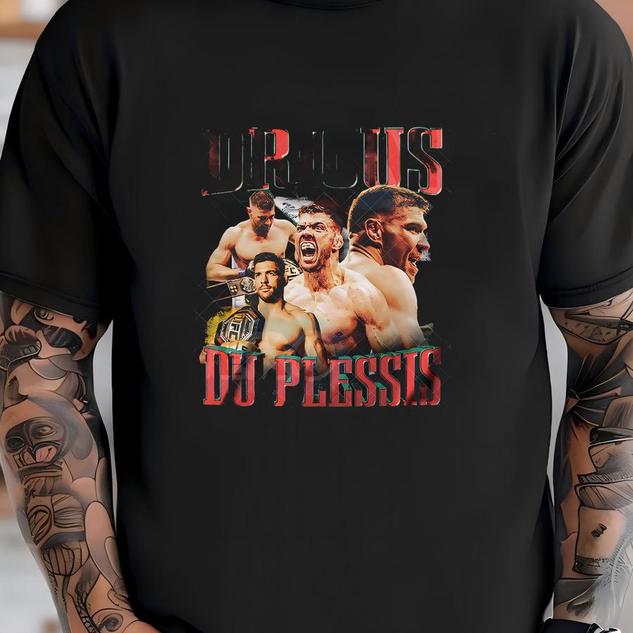 Dricus Du Plessis Ready And Custom Hoodie ,shirt Vintage Tee Unisex Adult And Youth Tee Vintage Crewneck Best Seller Long Sve Hoodie T-shirt