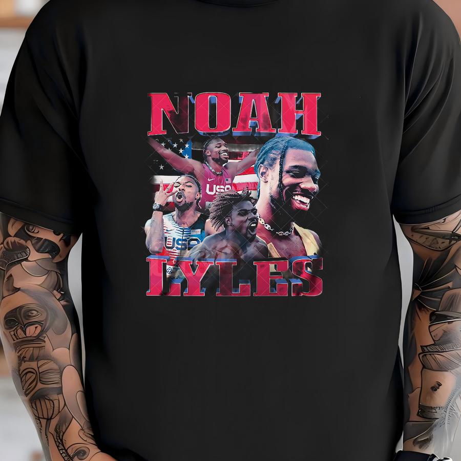Noah Lyles Ready And Custom Hoodie ,shirt Vintage Tee Unisex Adult And Youth Tee Vintage Crewneck Best Seller Long Sve Hoodie T-shirt