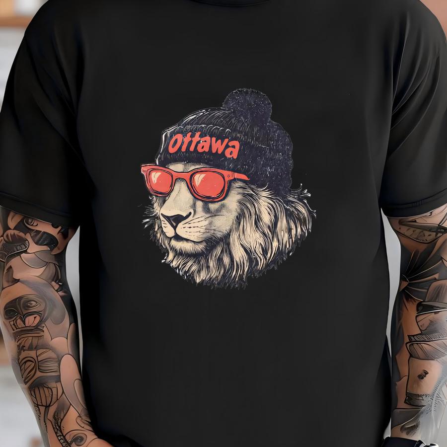 Ottawa Hockey Retro Crewneck Sweatshirt, Vintage Canada Capital Hockey Jumper, Unisex Throwback Sweater, Style Fan Apparel, Game Day T-shirt