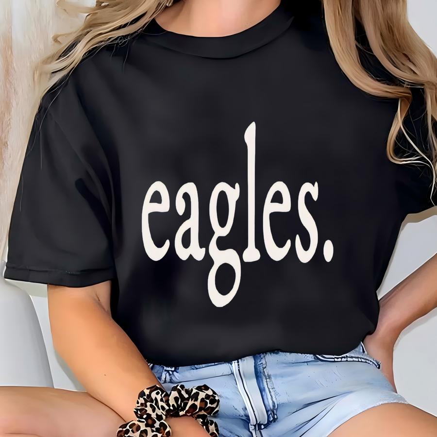 Eagles Sweatshirt Green Eagles Sweatshirt Eagles Game Day Womens Eagles Crewneck T-shirt