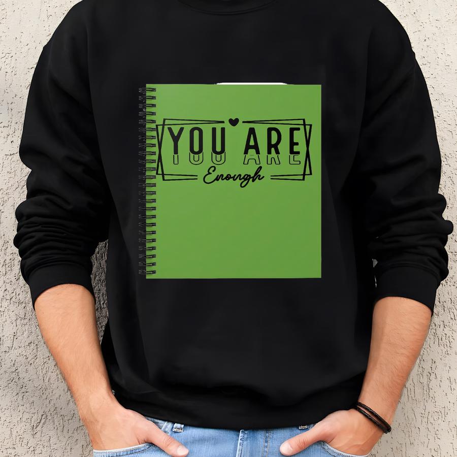 Motivational Spiral Notebook - Sweatshirt Motivational Spiral Notebook - Sweatshirt