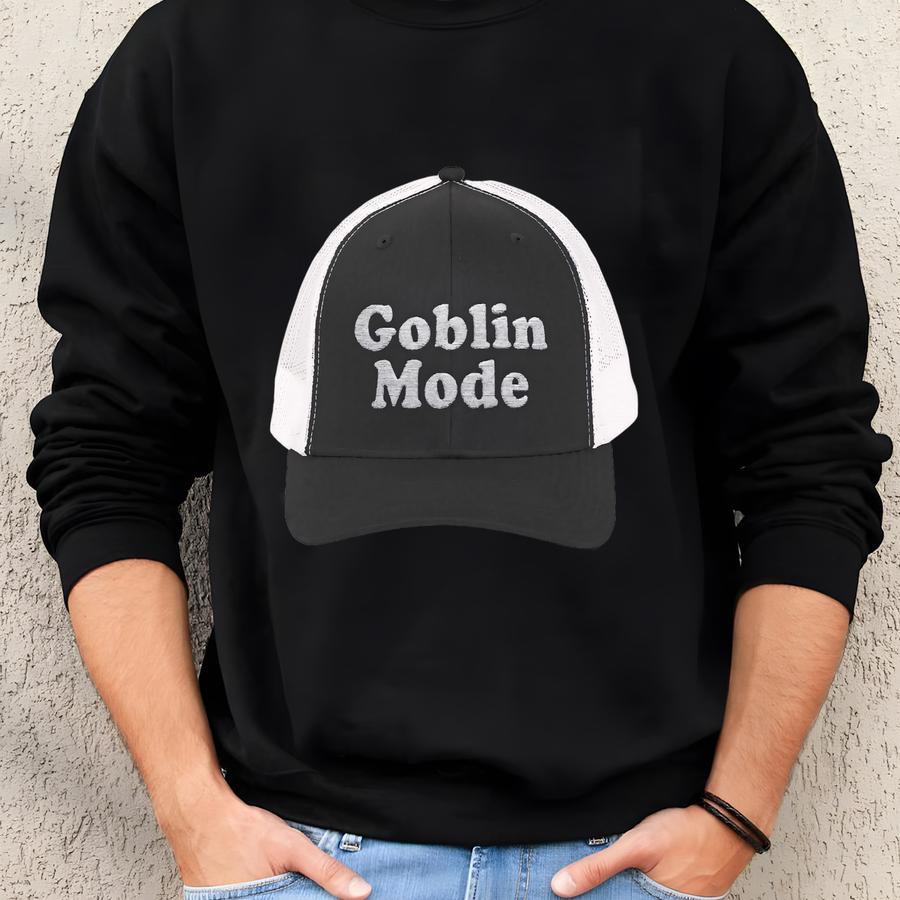 Goblin Mode Trucker Hat | Goblin Mode Trucker Hat | Goblin Mode Hat Sweatshirt