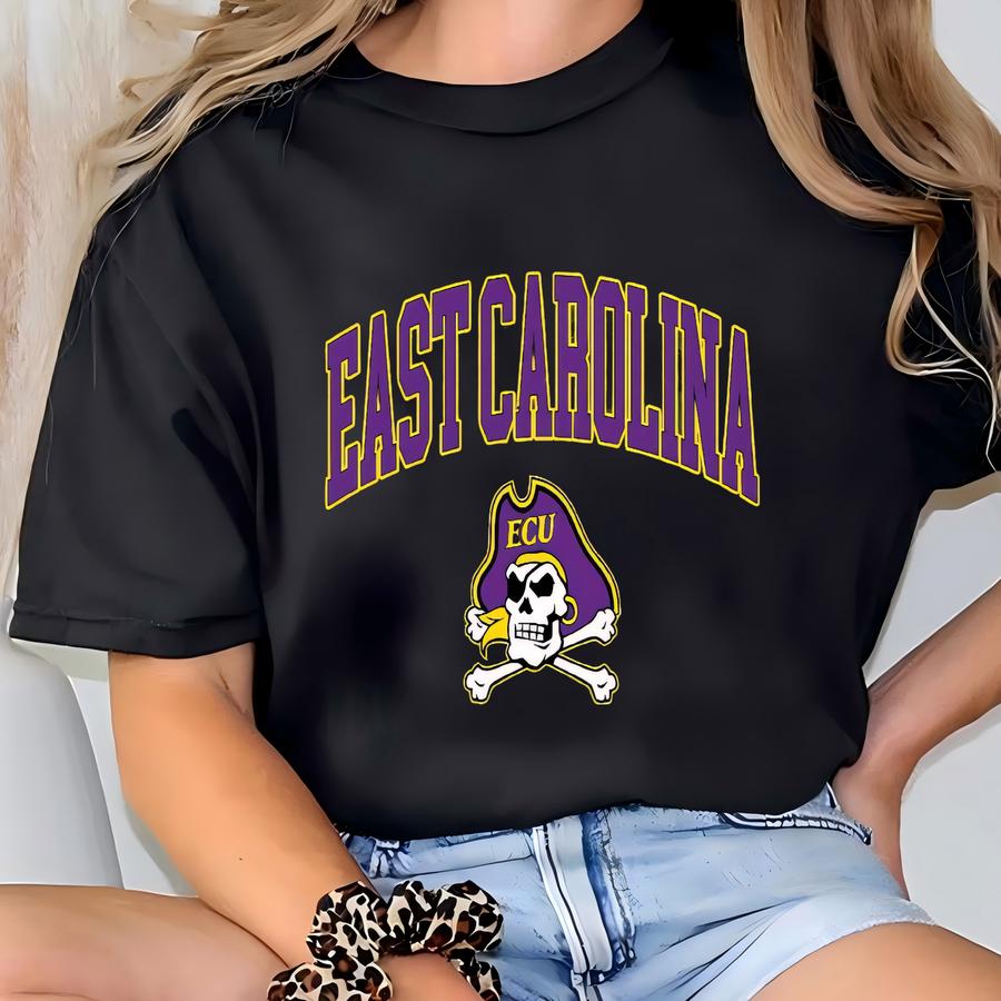Shirt, East Carolina Shirt, East Carolina Gift, Carolina Shirt, Ecu Football, University Shirt, College Gift, Graduation Tee T-shirt