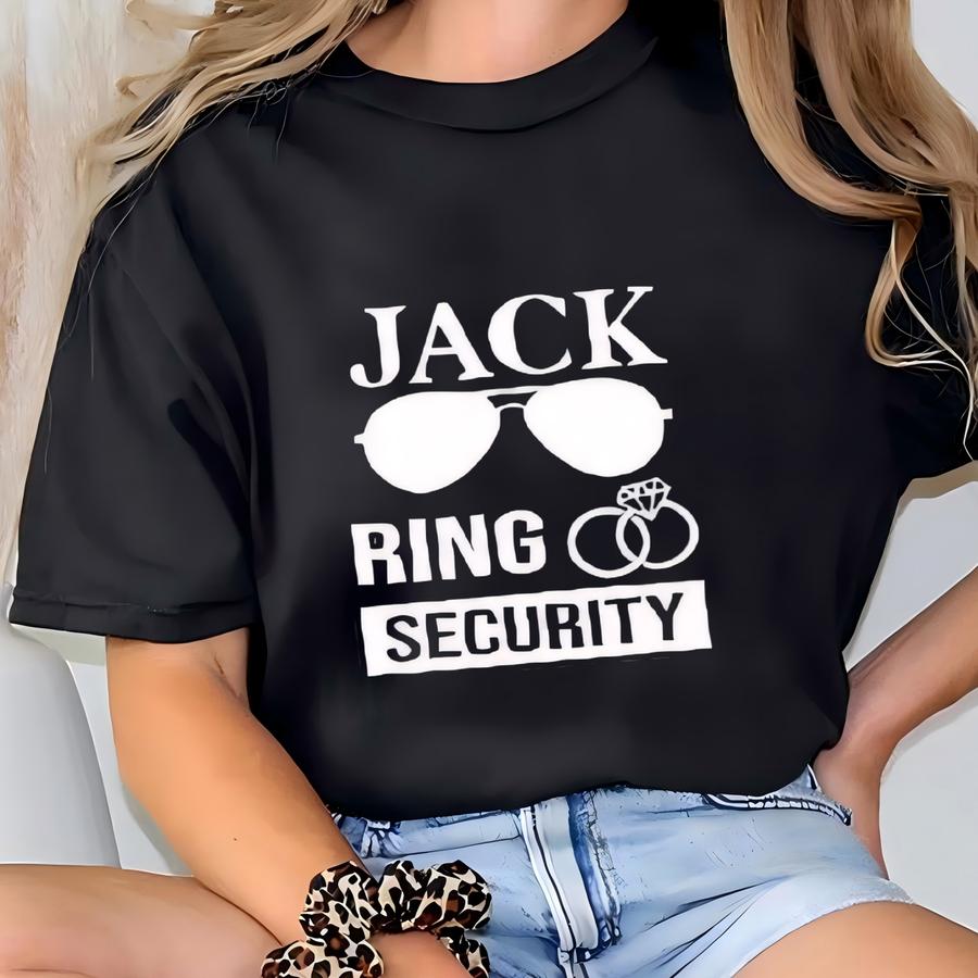 Custom Ring Security Shirt, Personalized Ring Bearer Shirt, Ring Bearer Proposal For Kids, Ring Dude Shirt, Wedding Party Shirt, Bridal Gift T-shirt