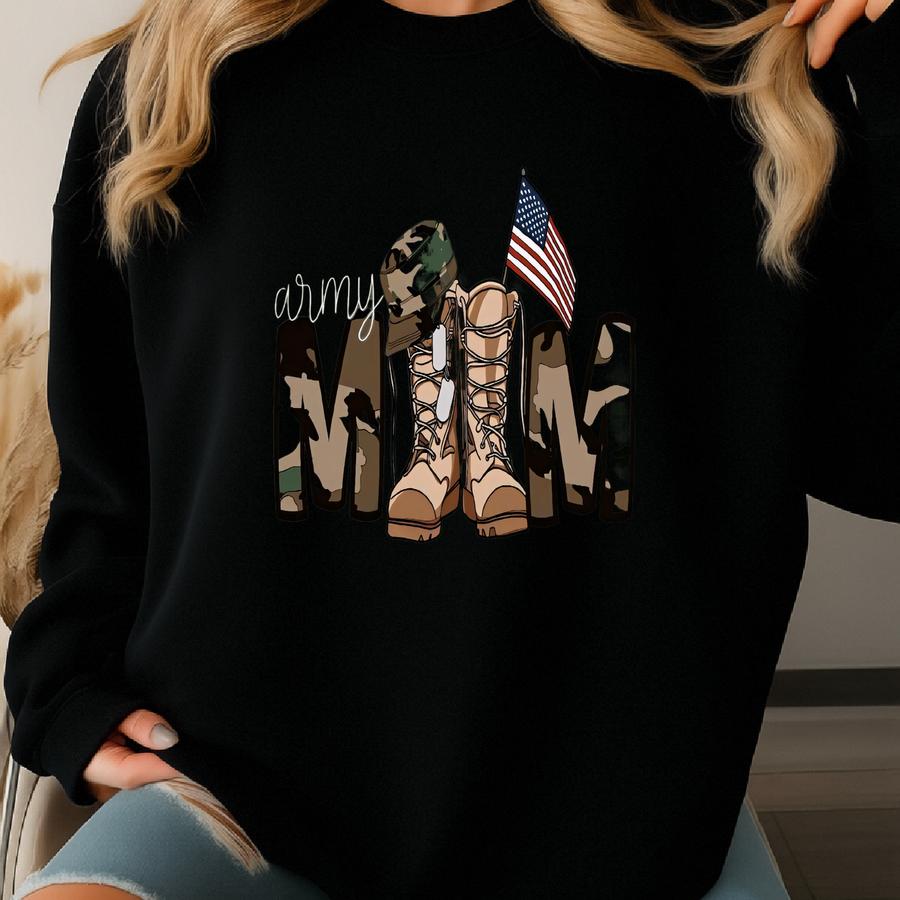 Mom Shirt, Proud Mom Sweatshirt, Military Shirt, Military Mom Shirt, Cool Mom Shirt, Mom Hoodie, Shirt For Mom Sweatshirt
