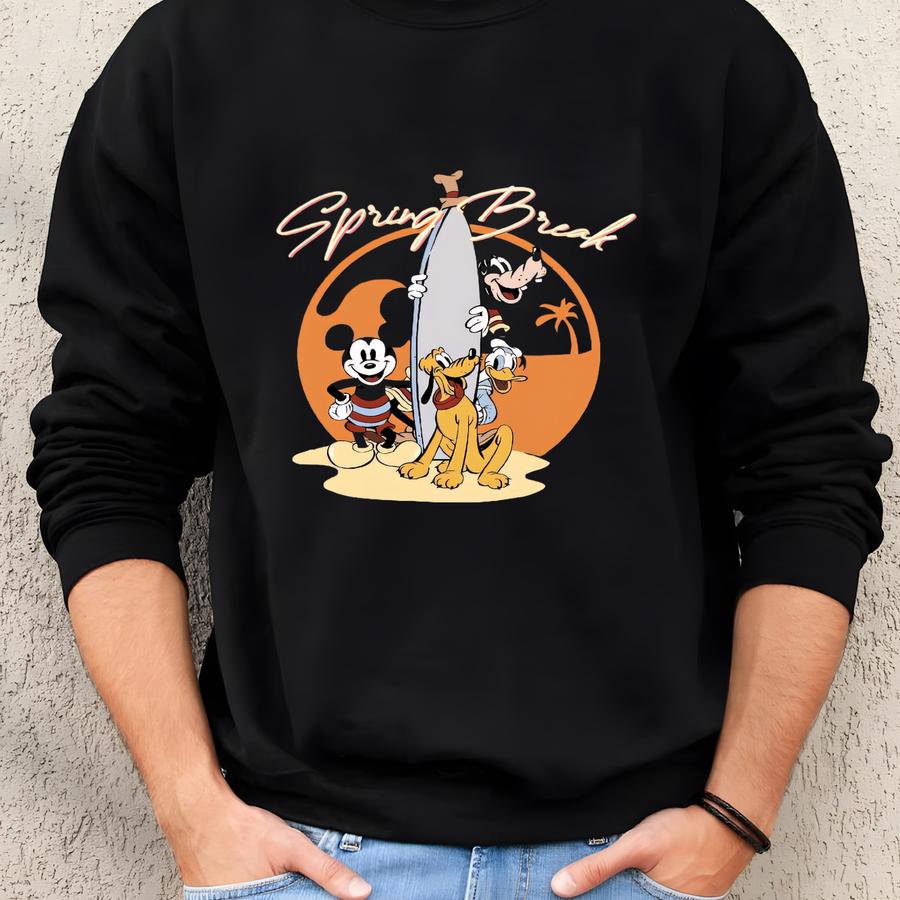 Customizable And Friends Spring Break 2025 T-shirt Sweatshirt