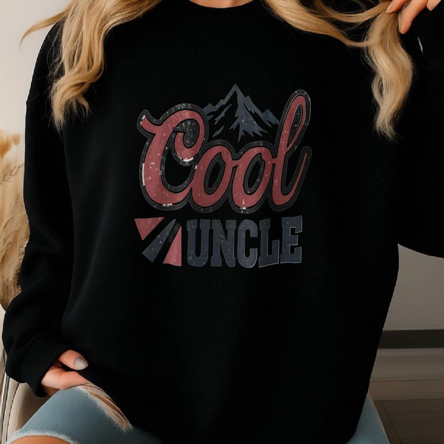 The Cool Uncle Shirt Pregnancy Announcement Sweatshirt For Uncle The Cool Uncles Club Shirt Gift For Uncle Funny Uncle Hoodie New Uncle Tee Sweatshirt