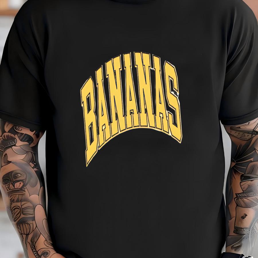 Banana Baseball Baby : Funny Baseball Fan Outfit T-shirt