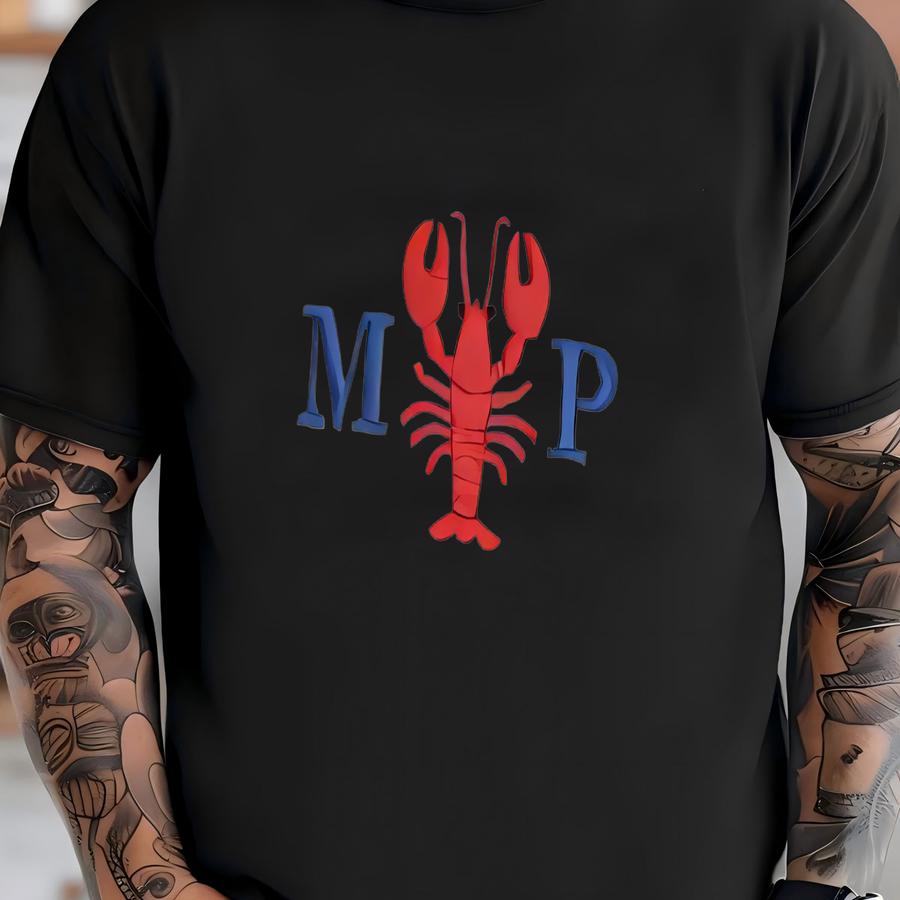 Lobster Icon Tee, Dainty Monogram, Change Your Icon! T-shirt