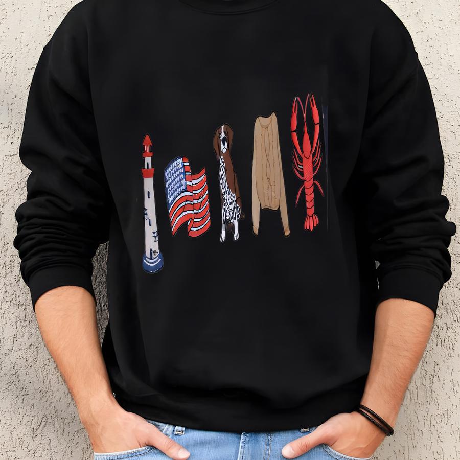 East Icon Tee, German Shorthaired Pointer Or Golden Retriever,  Sweatshirt