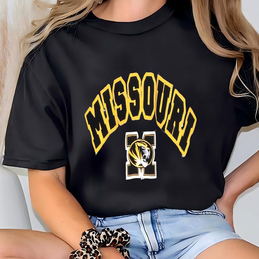 Vintage Missouri Tigers Gray Sweatshirt Missouri Tigers Y Logo Crewneck University Of Missouri Sweater Mizzou Pullover Xl T-shirt