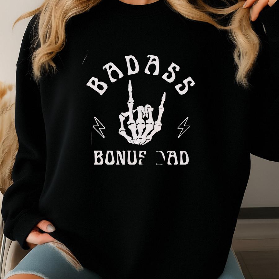 Bonus Dad Shirt, Fathers Day Gift For Dad, New Dad Shirt, Step Dad Gifts, Skeleton Cool Dad Shirt Sweatshirt Bonus Dad Shirt, Fathers Day Gift For Dad, New Dad Shirt, Step Dad Gifts, Skeleton Cool Dad Shirt Sweatshirt