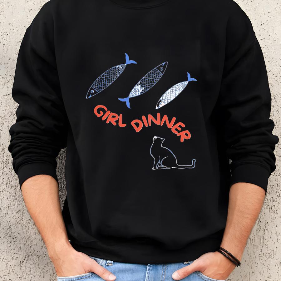 Girl Dinner Sardines Shirt, La Dolce Vita Tee, Sardines, Old Money Aesthetic,tinned Fish Shirt, Soft Girl Outfit,al Tshirt Sweatshirt Girl Dinner Sardines Shirt, La Dolce Vita Tee, Sardines, Old Money Aesthetic,tinned Fish Shirt, Soft Girl Outfit,al Tshirt Sweatshirt