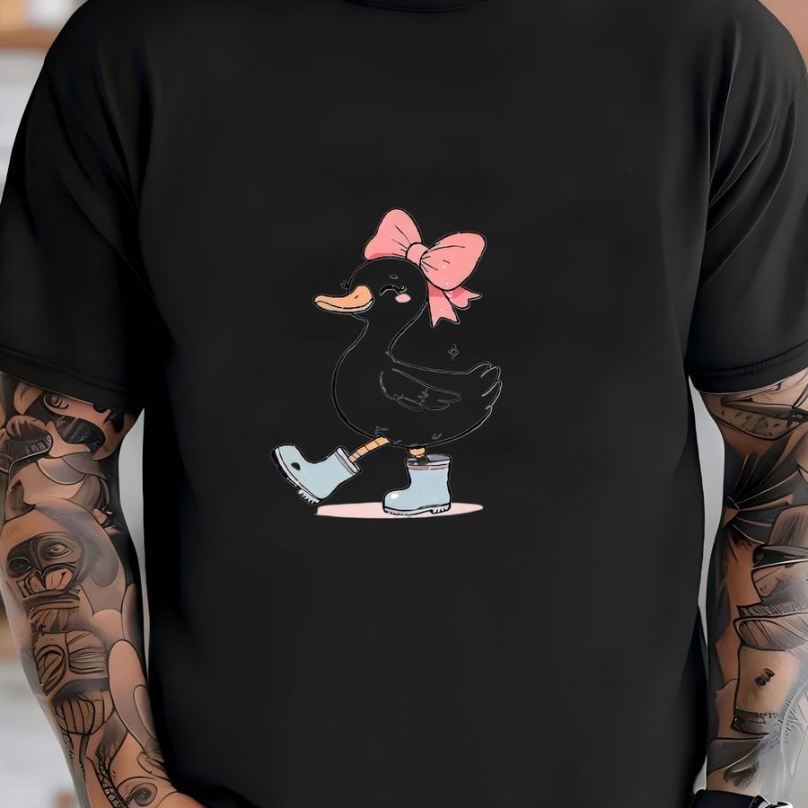 Silly Goose On The Loose ® Girls Funny Kids ® Cute Spring Girls Natural Baby ® T-shirt