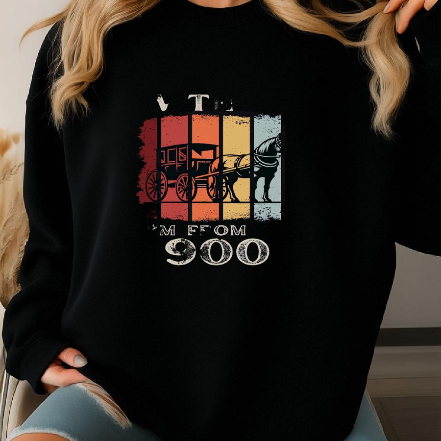 Please Be Patient With Me I'm From The 1900s | Vintage 1900s Retro Shirt, Old People Shirt, Dad Joke Shirt, Funny Birthday Shirt Sweatshirt