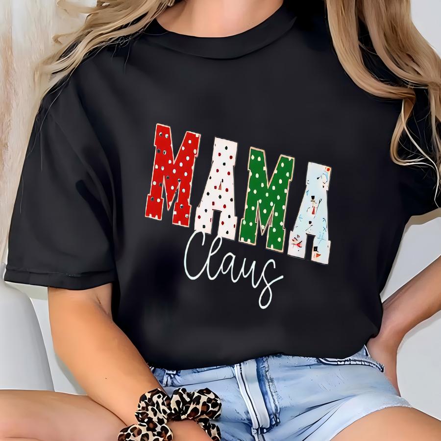 Matching Family Christmas Shirts, Custom Claus Family Tees, Personalized Holiday Shirts With Name, ® Christmas Shirt,xmas Tees T-shirt