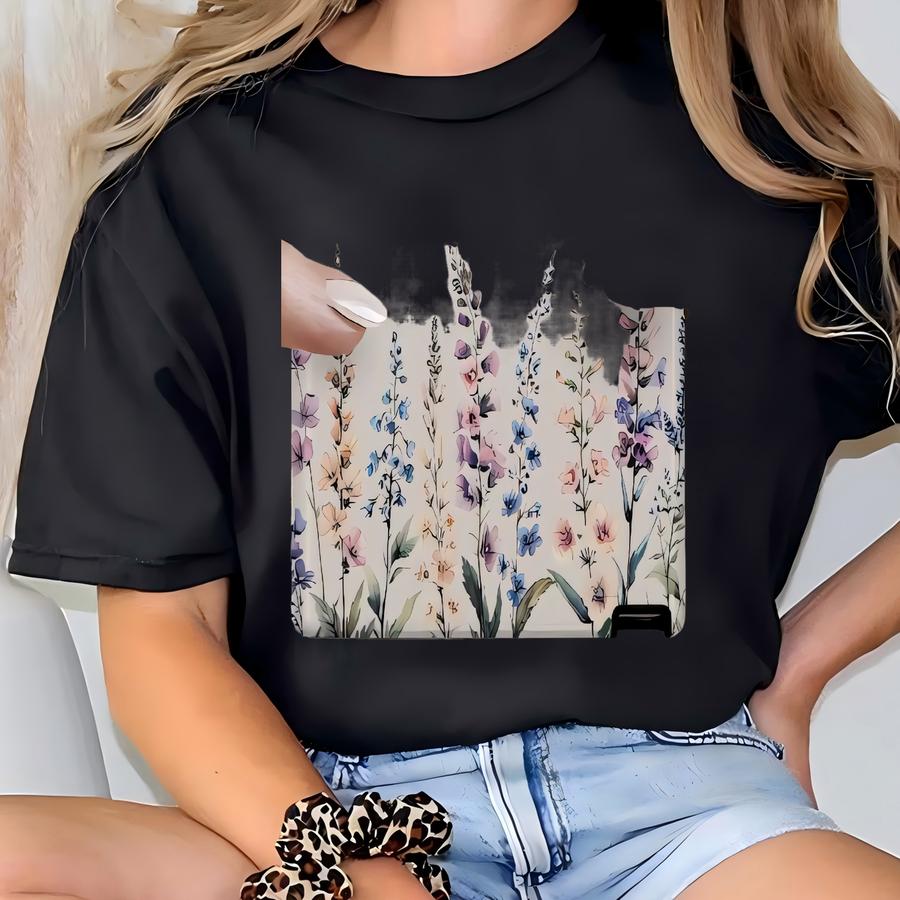 Wildflower Be Still And Know Psalm 46:10 Bible Verse Case, Galaxy S25 Ultra Plus S24 S23 S22 S21, Faith Based Gift, Christian Cases T-shirt