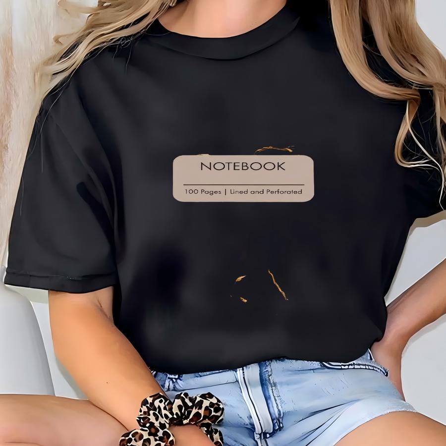 Elegant Marble Softcover Journal: Gold Accents, 100 Pages T-shirt