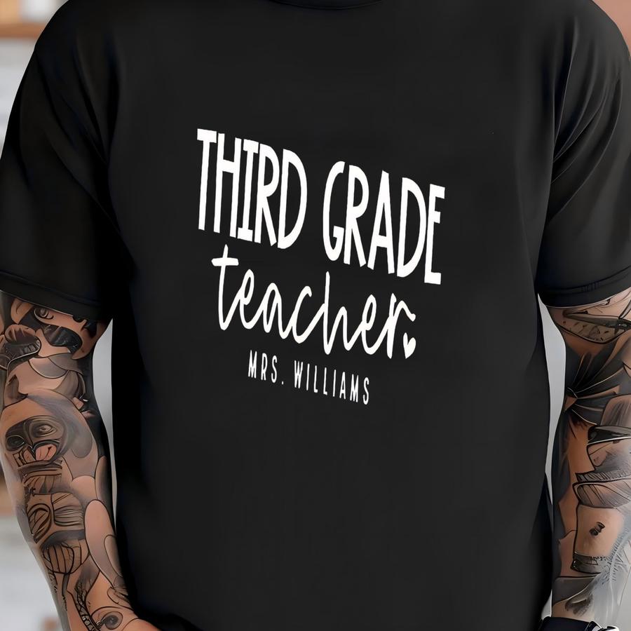 Third Grade Teacher Shirt, ® Third Grade Teacher Shirt, 3rd Grade Teacher Shirt, Third Grade Teacher Appreciation Gift T-shirt