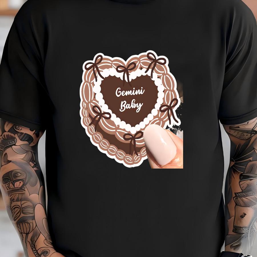 Zodiac Cakes Sticker For Phone Stickers Stickers For Girl Bow Journal Stickers Laptop Aesthetic Sticker Tumbler ~ Astrology Sticker T-shirt