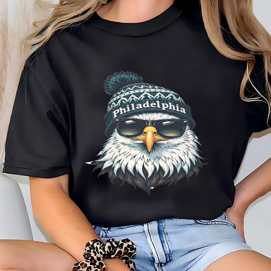 Eagles Sweatshirt, Eagles Mascot Crewneck T-shirt