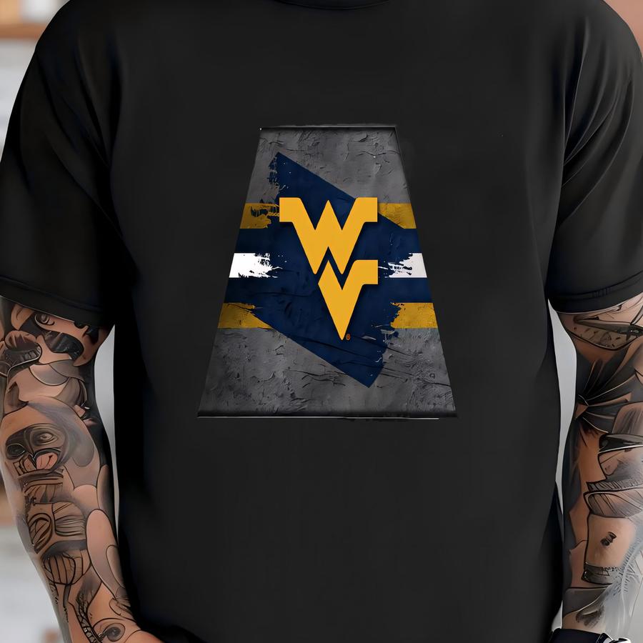 West Virginia Backlit Pendant Box Light | Metal Framed Billiard Light | Wvu Mountaineers Pool Table Box Pendant Light T-shirt