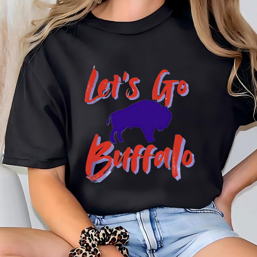 Let's Go Buffalo Hoodie: Bills Fan Apparel T-shirt