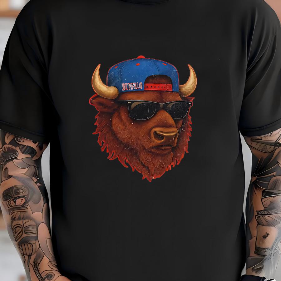 Buffalo Football Crewneck Sweatshirt, Vintage Fan Apparel, Game Day Gifts, Unisex Sports Gear, Buffalo Sweatshirt T-shirt