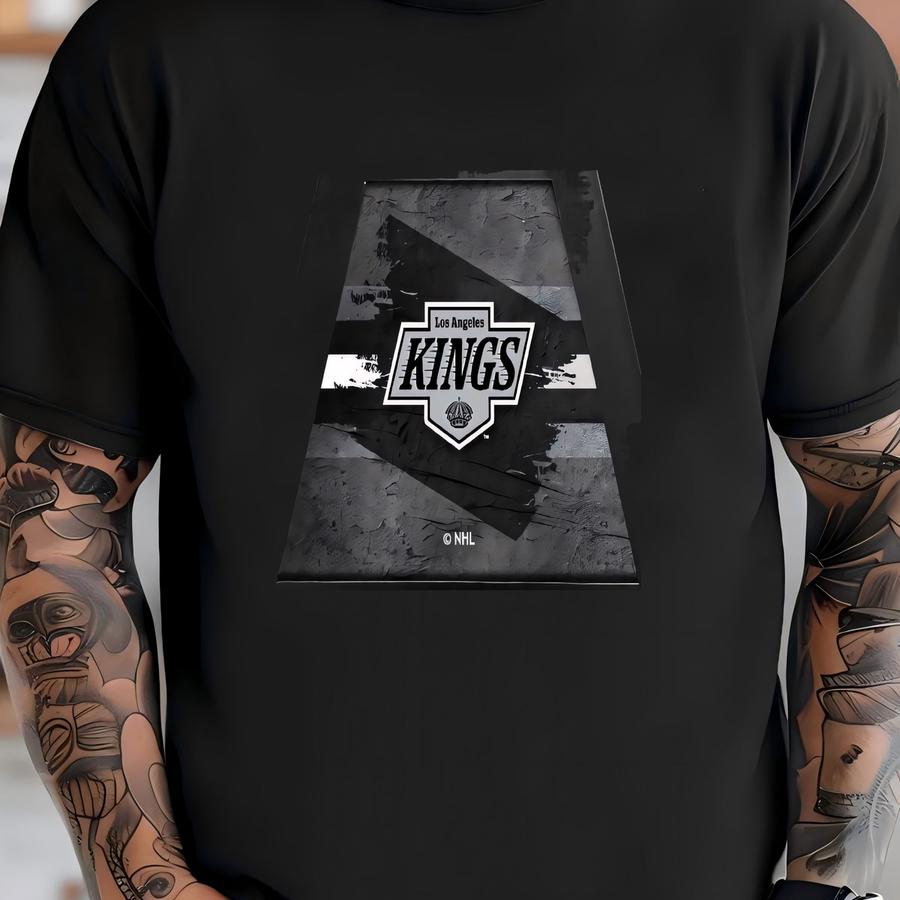 La Kings Backlit Pendant Box Light | Metal Framed Billiard Light | Officially Licensed Hockey Pool Table Box Pendant Light T-shirt