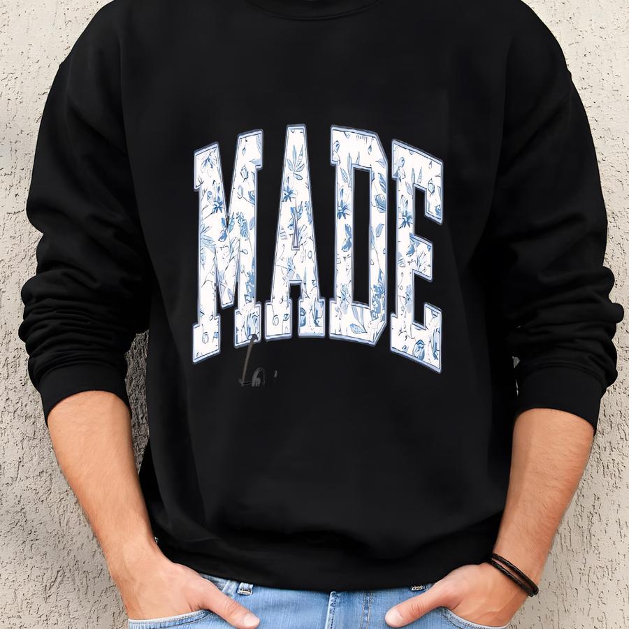 Made For More Sweatshirt Bible Verse Shirt Religious Mom Sweaters Women Faith Crewneck Jesus Crewneck Ephesians 2:10 Tee Church Group Tshirt Sweatshirt