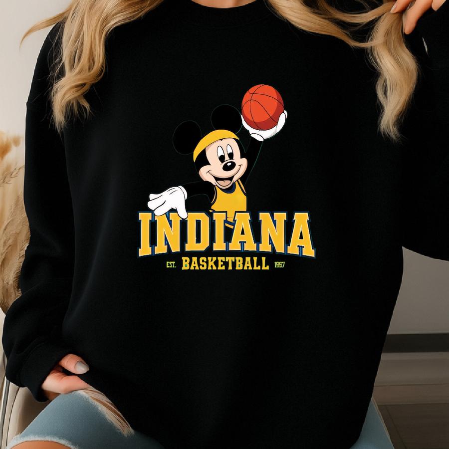 A Basketball Shirt –  Game Day Sweatshirt – Basketball Sports Fan Shirt – Unisex A Shirt Sweatshirt Sweatshirt