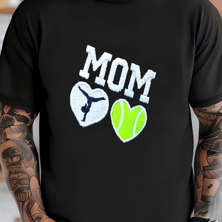Sports Heart Hat: Custom Mom Or Personalized Baseball Cap T-shirt