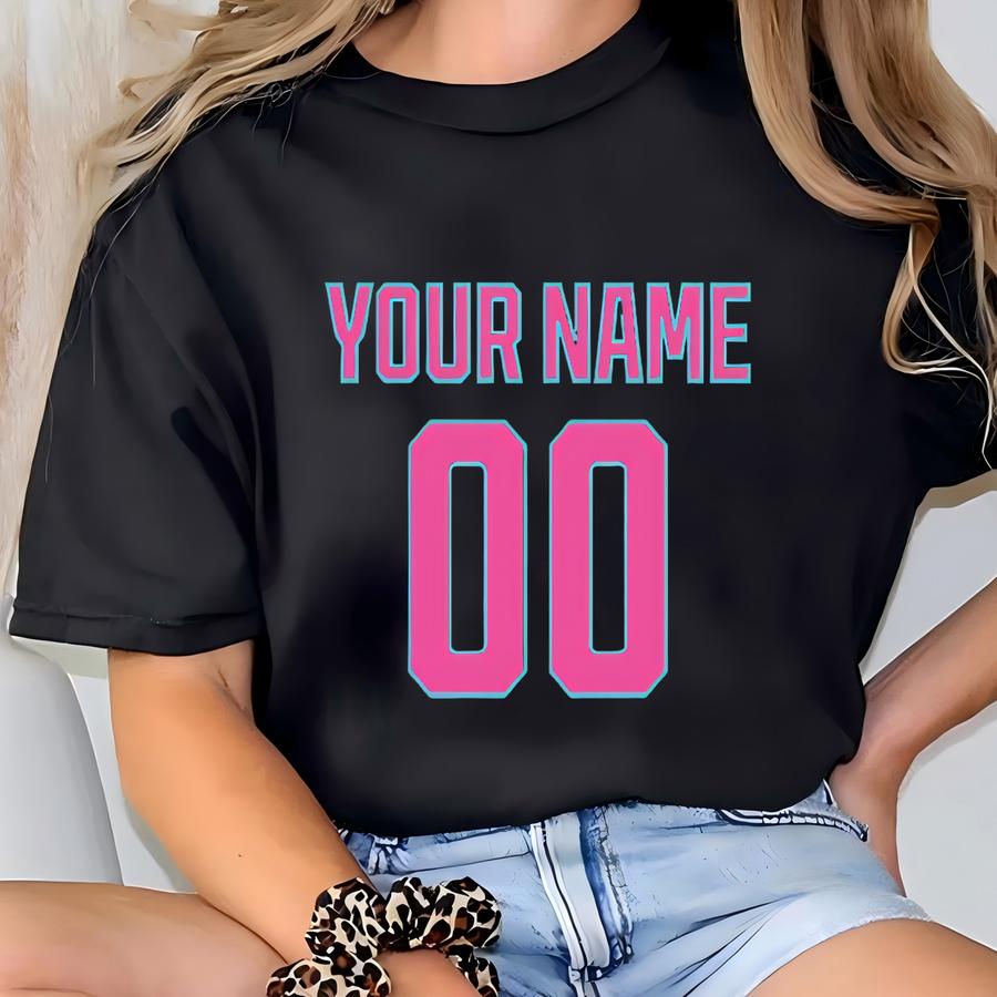 Baseball Team Name Shirt, Custom Name Baseball Shirts, Custom Baseball Tee, Custom Jersey Tshirt, Baseball Mom Shirt, Sports Number Shirt T-shirt