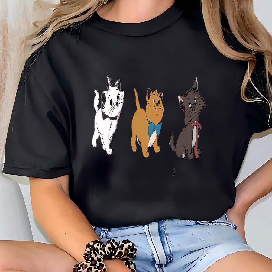 Everybody Wants To Be A Cat Shirt, Cats Shirt, Aristocats Bonjour Shirt, Kids Shirt, Cat Mom Shirt, Trip Hoodie T-shirt