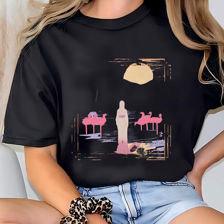 Flamingo Reflections Hardcover Journal: Magdalene Inspired, Perforated Pages T-shirt