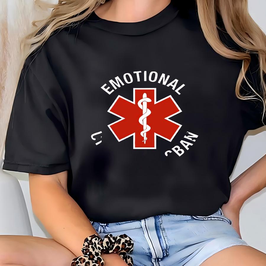 Emotional Support Husband Do Not Pet Shirt, Funny Shirt For Husband, Emt Shirt, Cool Husband Shirt, Gift From Wife, Sarcastic Husband Gifts T-shirt