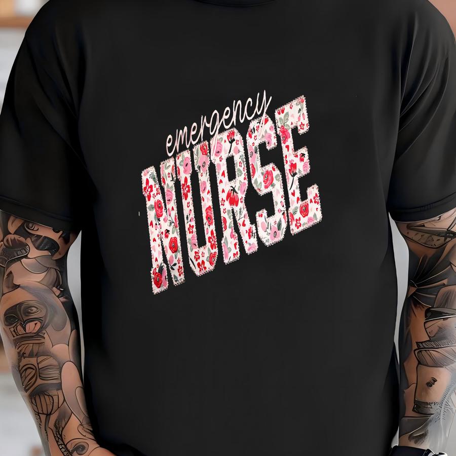 Emergency Nurse Sweatshirt, Er Nurse Sweatshirt, Emergency Department Sweatshirt, Gift For Nurse, Custom Nurse Crewneck T-shirt