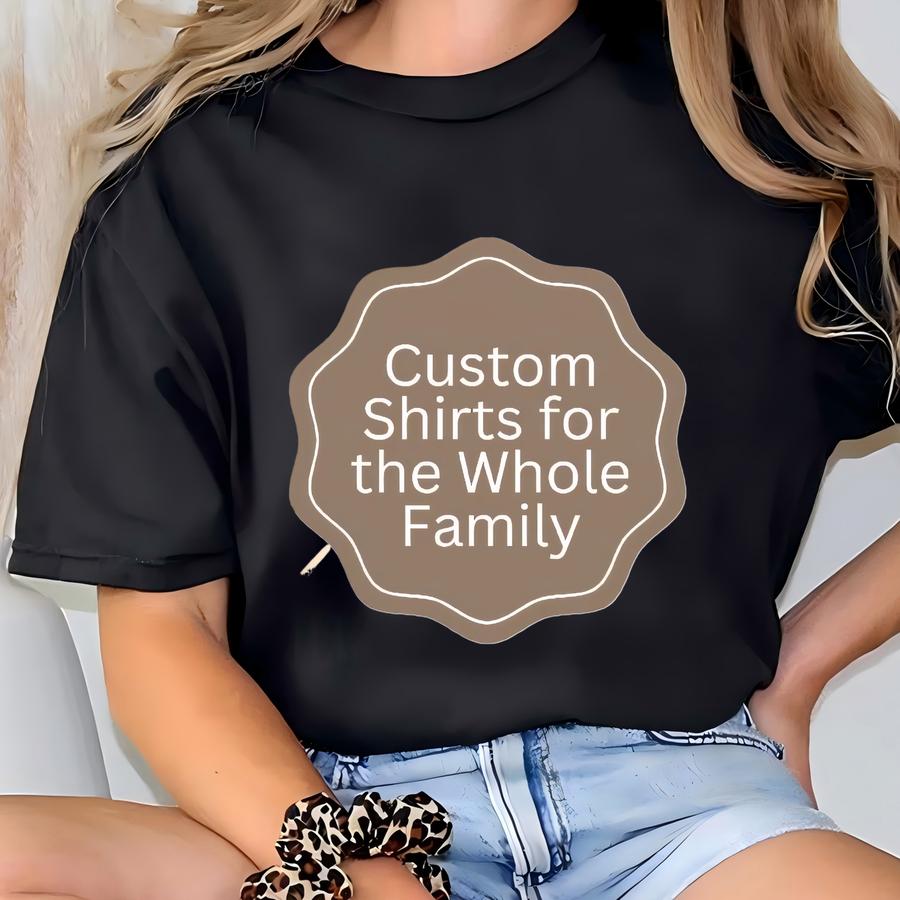 Cowboy Birthday Party Shirt Custom Family 1st Birthday Cake Smash Outfit My First Rodeo Sister Birthday Boy Tee Custom Age Western Skull T-shirt