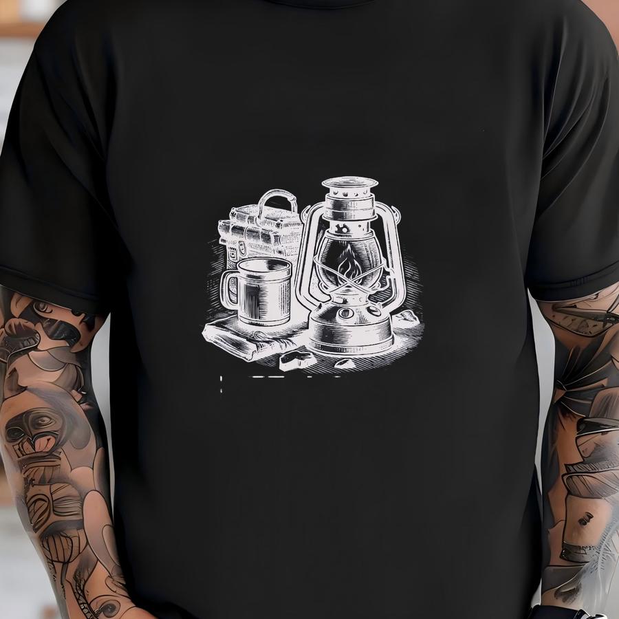 Catholic Adventure Hoodie | Willing To Go Where I Am Called Lantern Design | Unisex Faith Tee | Missionary Gift | Outdoor Catholic Apparel T-shirt